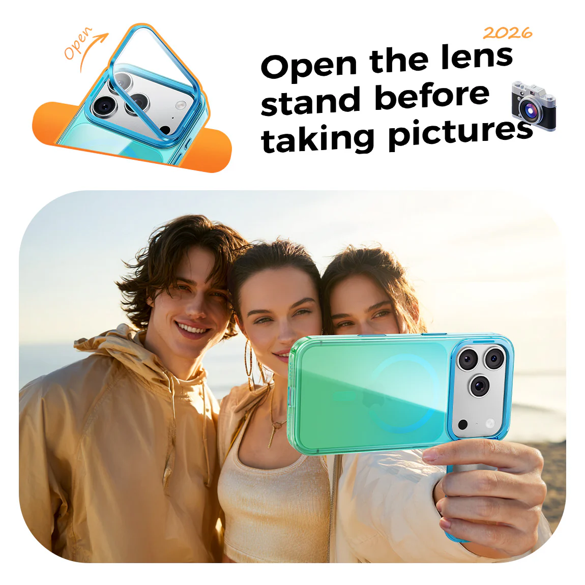 iPhone Camera Cover Stand Case - Image 15