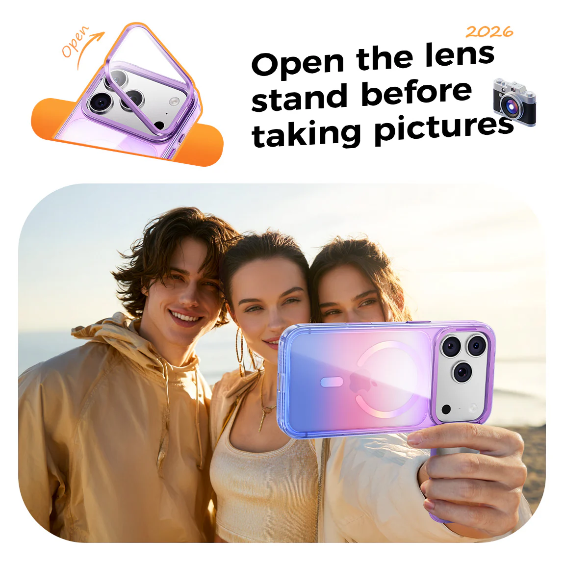 iPhone Camera Cover Stand Case - Image 19