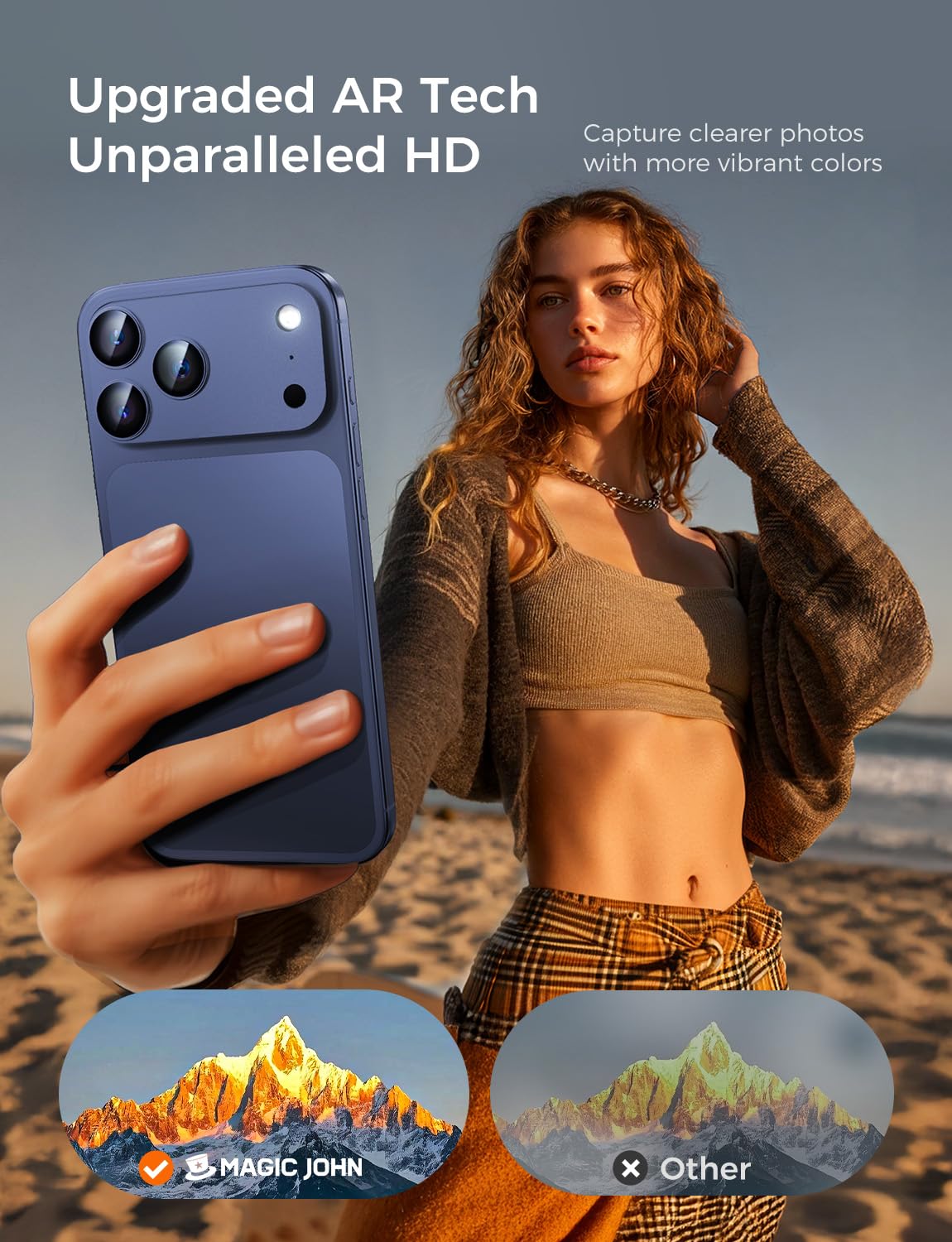 iPhone 17 Pro/Pro Max Sapphire Camera Lens Protector - Image 11