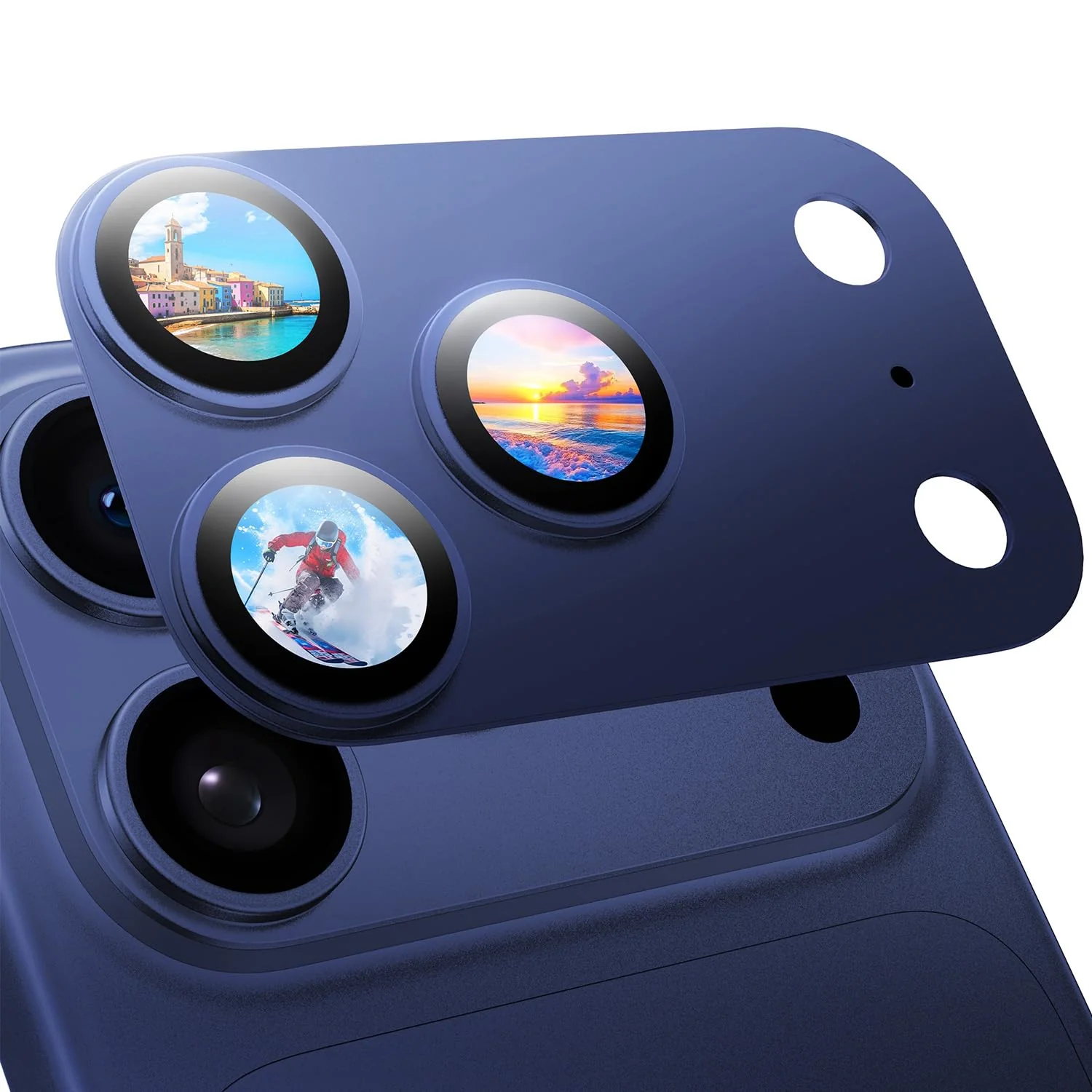 iPhone 17 Pro/Pro Max Sapphire Camera Lens Protector - Image 5