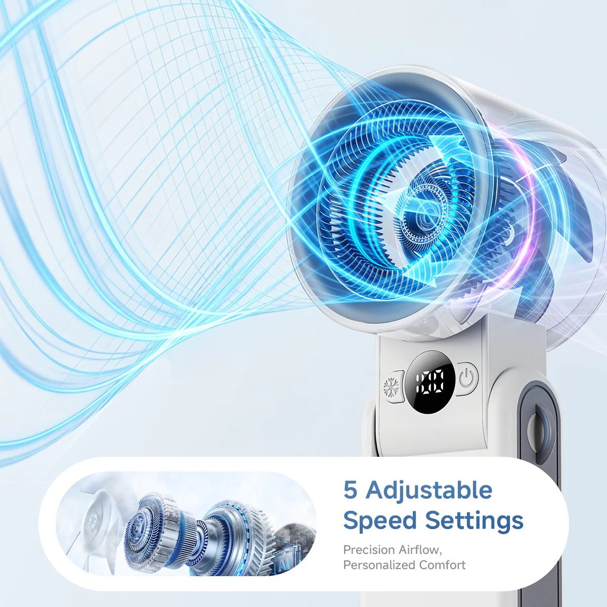 Turbo 3-in-1 Handheld Fan - Image 7