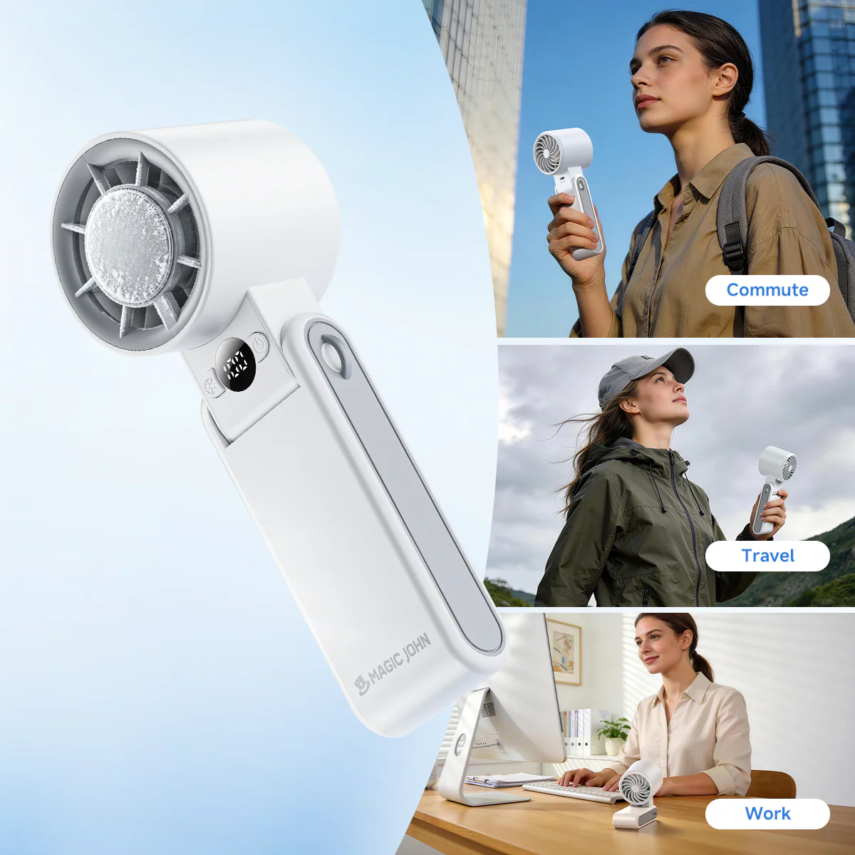 Turbo 3-in-1 Handheld Fan - Image 9