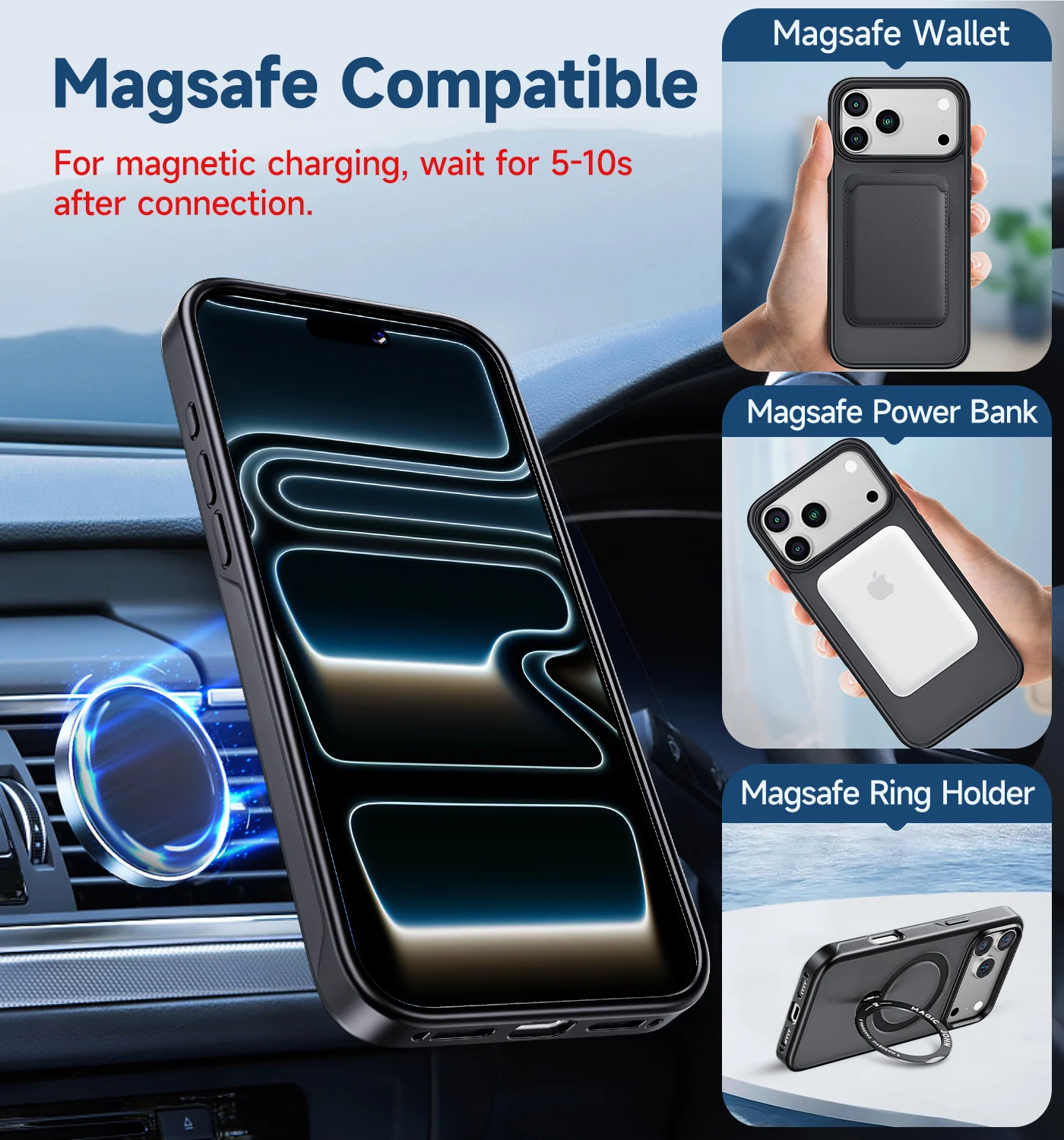 360° Invisible Magnetic Phone Case - Image 16