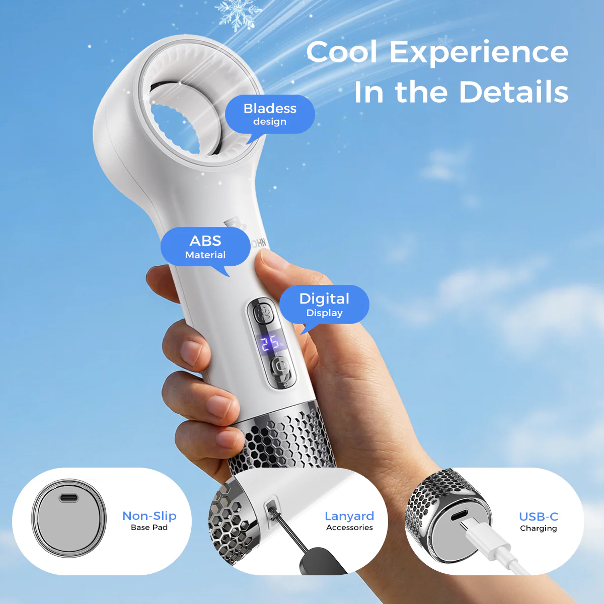 Handheld Bladeless Fan - Image 9