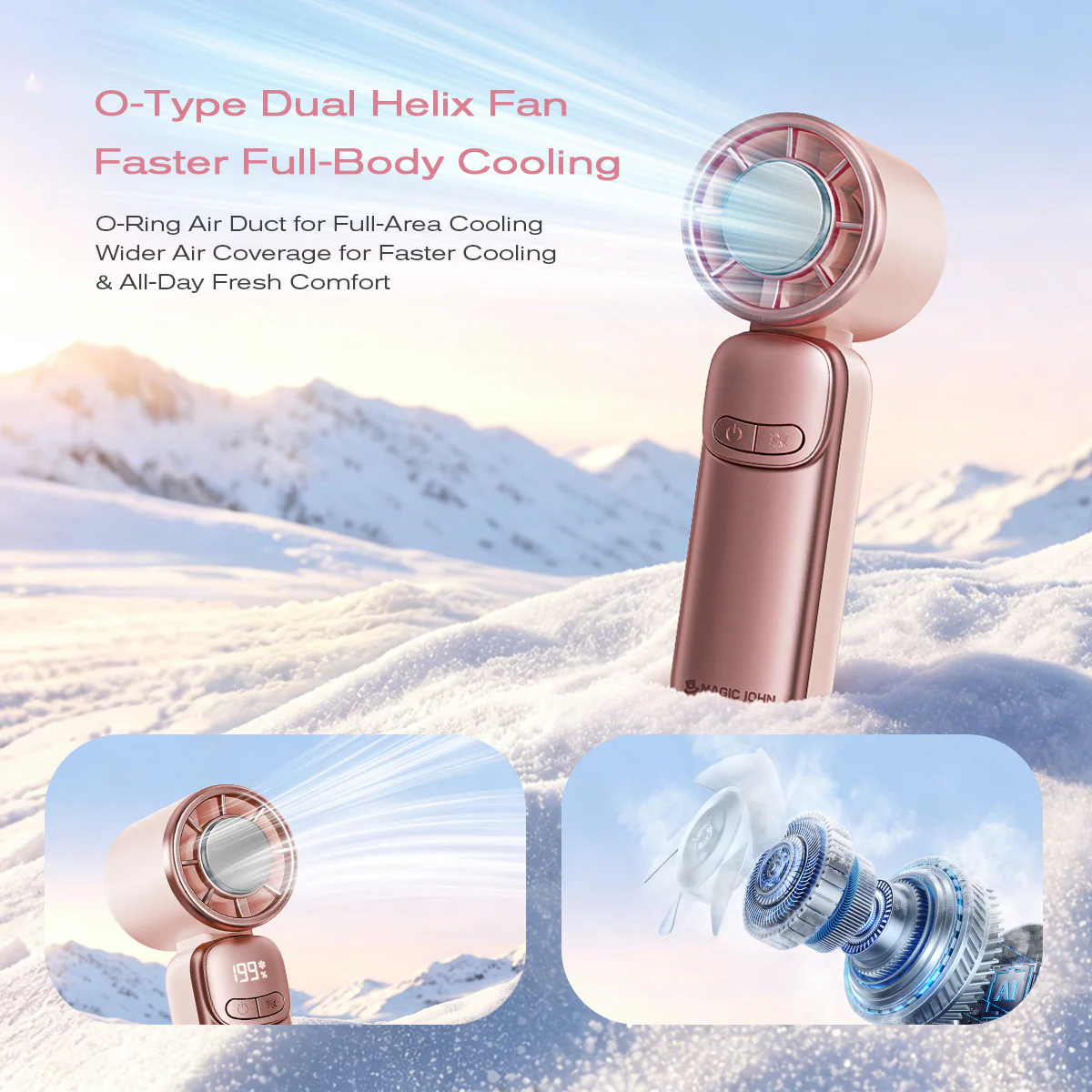 Mini Handheld Cooling Fan - Image 3