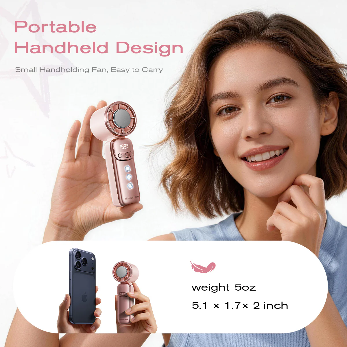 Mini Handheld Cooling Fan - Image 5