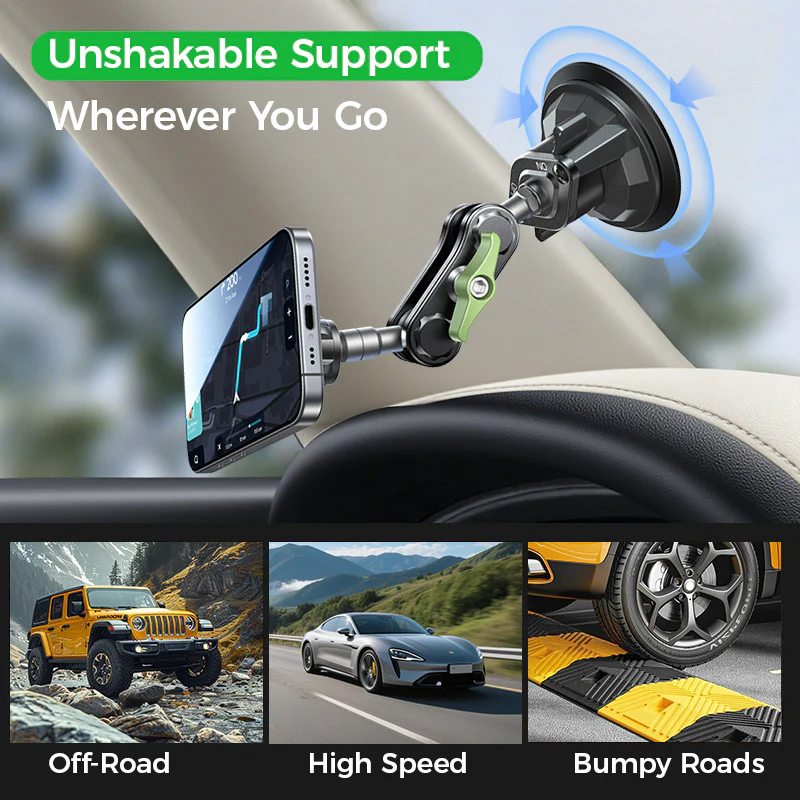 360° Magnetic Car Phone Holder - Image 10