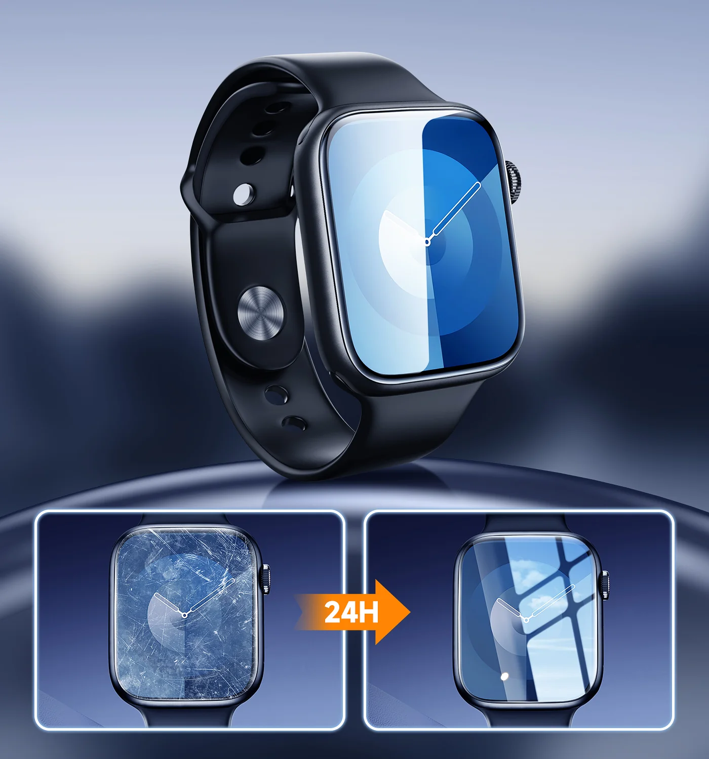 Apple Watch Screen Protector 2-Pack - Image 4
