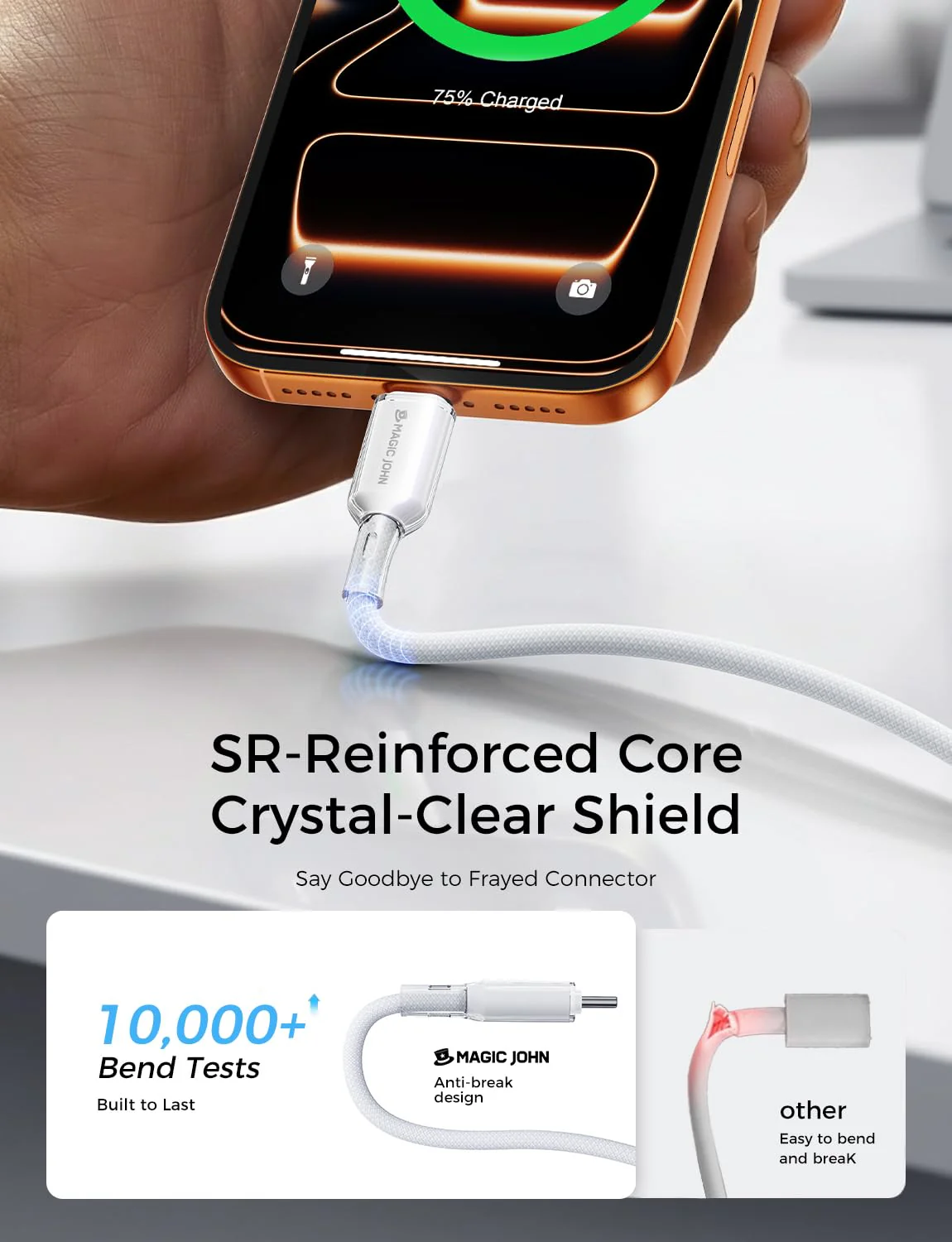 USB-C to USB-C 60W Fast Charging Cable - Image 5